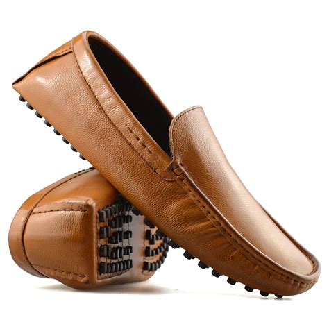 luxury men's driving loafers